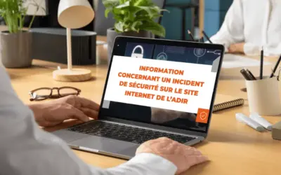 Information concernant un incident de sécurité sur le site internet